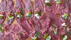 Carpaccio de bœuf